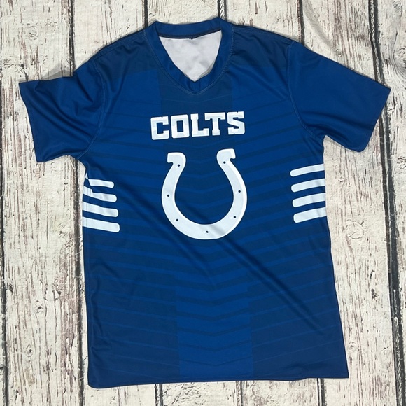 Indianapolis Colts Flag Football Reversible NFL Football Boys Youth Jersey - Picture 3 of 6